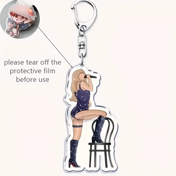 3/$25 Taylor Swift Keychain - Picture 3 of 3